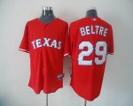mlb texas rangers #29 beltre red cheap jerseys