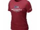 Women Seattle Seahawks Red T-Shirt