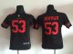 youth nike san francisco 49ers #53 bowman black jerseys