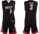 Miami Heat #3 Wade Black Suit