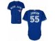 mlb toronto blue jays #55 josh johnson blue jerseys