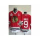 nhl chicago blackhawks #9 hull red [2013 stanley cup champions]