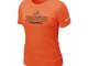 Women Cleveland Browns Orange T-Shirt