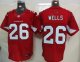 nike nfl arizona cardinals #26 wells elite red jerseys