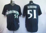 Baseball Jerseys seattle mariners #51 ichiro blue