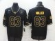 Mens Oakland Raiders #83 Darren Waller Olive Gold 2020 Salute To Service Limited Jersey