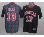 nba chicago bulls #13 noah black-grey jerseys [2014 new]