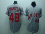 Baseball Jerseys los angeles angels #48 hunter grey(cool base)