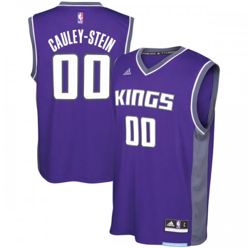 Men\'s Sacramento Kings #00 Willie Cauley-Stein Purple Road Basketball Jerseys