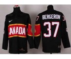nhl team canada #37 bergeron black [2014 winter olympics]