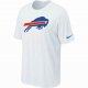 Buffalo Bills sideline legend authentic logo dri-fit T-shirt whi