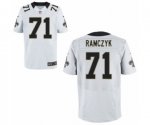 Men's New Orleans Saints #71 Ryan Ramczyk Nike White 2017 Draft Pick Elite Jersey