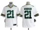 nike nfl green bay packers #21 woodson white jerseys [game]
