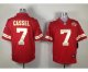 nike nfl kansas city chiefs #7 cassel red [nike limited patch A]