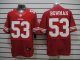 nike nfl san francisco 49ers #53 bowman elite red jerseys