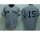 New York Yankees #15 Rodriguez 2009 world series patchs grey