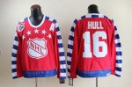 nhl all star #16 hull throwback 75th ccm red cheap jerseys