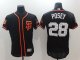 Men's mlb san francisco giants #28 buster posey majestic black 2017 Spring Training Flexbase Collection Stitched Jerseys