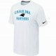 Carolina Panthers T-shirts white