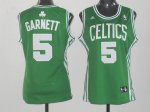 women nba jerseys boston celtics #5 garnett green cheap jersey