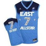 New York Knicks 7 Carmelo Anthony All-Star 2012 Eastern Blue jer