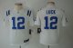 nike youth nfl indianapolis colts #12 luck white [nike limited]
