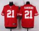 nike san francisco 49ers #21 sanders red elite jerseys