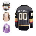 Custom Vegas Golden Knights Tame Any Player Name and Number Cheap Hockey Jerseys-1