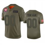 New York Giants Custom Camo 2019 Salute to Service Limited Jersey