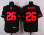 nike san francisco 49ers #26 brock black elite jerseys [oranger