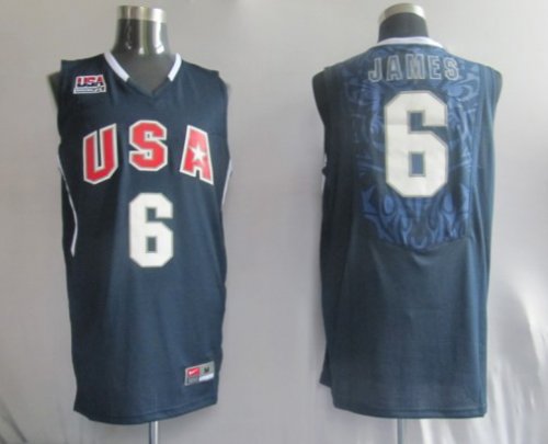 Basketball Jerseys jersey usa #6 james blue(james)