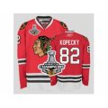 nhl chicago blackhawks #82 kopecky red [2013 Stanley cup champio