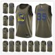 Basketball Golden State Warriors All Players Option Swingman Green Salute to Service Jersey