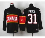 youth nhl team canada #31 price black [2014 winter olympics]