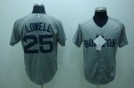 Baseball Jerseys boston red sox #25 lowell grey(2009 style)