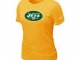 Women New York Jets Yellow T-Shirts