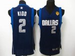 Basketball Jerseys Dallas Mavericks #2 Jason Kidd dk,blue[2011 f