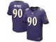 nike nfl baltimore ravens #90 mcphee elite purple jerseys