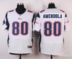 nike new england patriots #80 amendola white elite jerseys