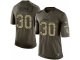 nike nfl green bay packers #30 john kuhn army green salute to service limited jerseys