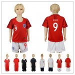 Youth England Soccer Jersey Short Sleeves 2018 Russia FIFA World Cup Jerseys