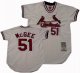 Baseball Jerseys st.louis cardinals #51 willie mcgee m&n white