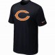 Chicago Bears sideline legend authentic logo dri-fit T-shirt bla