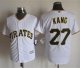 mib jerseys Pittsburgh Pirates #27 Kang White New Cool Base Sti