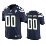 Los Angeles Chargers Custom Navy 60th Anniversary Vapor Limited Jersey
