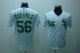 Baseball Jerseys chicago white sox #56 buehrle white(green strip
