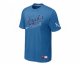 MLB Kansas City Royals light Blue Nike Short Sleeve Practice T-S