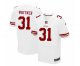 nike nfl san francisco 49ers #31 whitner elite white jerseys