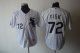 Baseball Jerseys chicago white sox #72 fisk white[black strip]