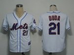 Baseball Jerseys new york mets #21 duda white(cool base)